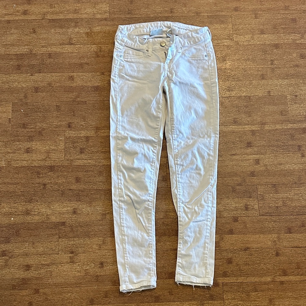 Mango White Skinny Jeans for Women